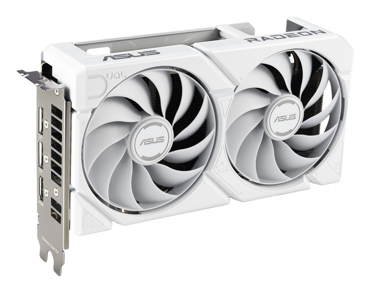 ASUS ASUS Dual -RX9060XT-16G-WHITE AMD Radeon RX 9060 XT 16 GB GDDR6 - COMPONENTI | TecnoCARE.net Sabaudia, Latina, Terracina, San Felice Circeo e Pontinia