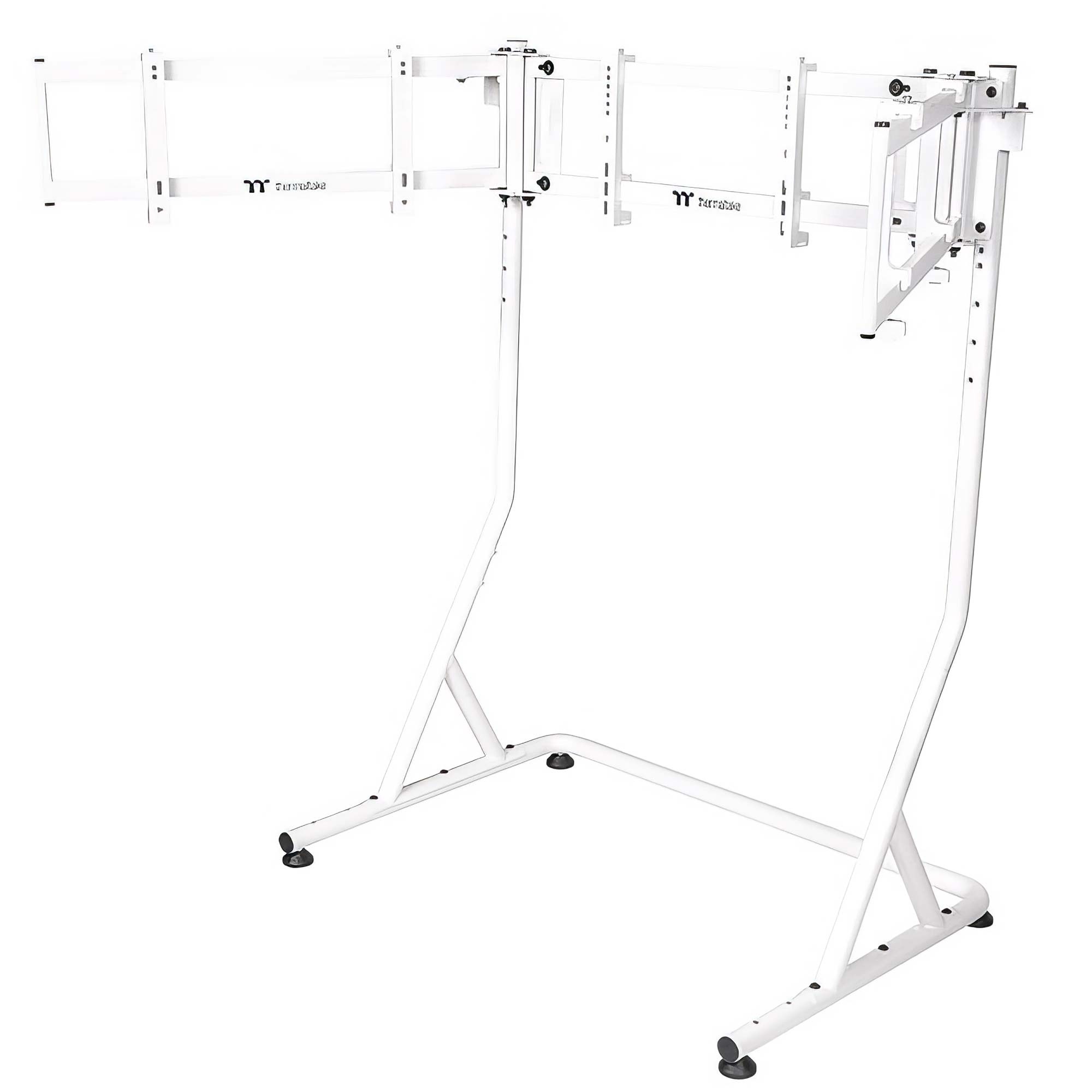 THERMALTAKE Thermaltake Triplo Supporto Da Corsa PRO per Monitor - Bianco - ACCESSORI GAMING | TecnoCARE.net Sabaudia, Latina, Terracina, San Felice Circeo e Pontinia
