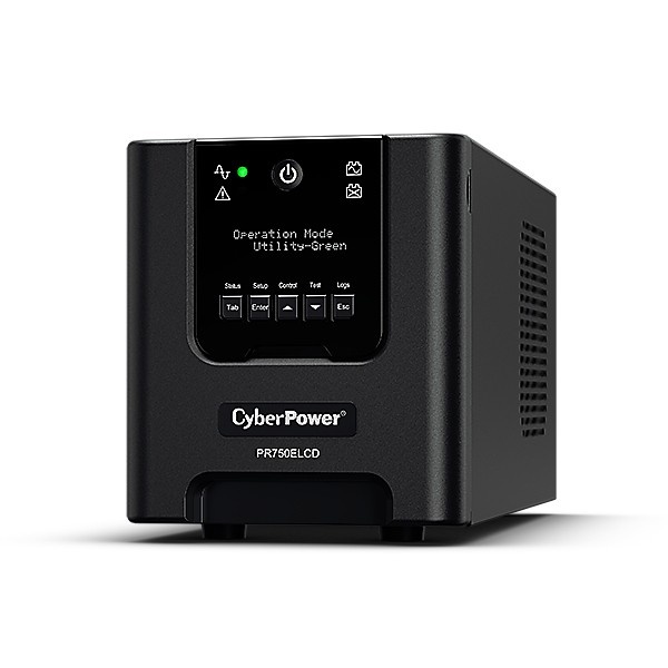 CYBERPOWER CyberPower PR750ELCD gruppo di continuità (UPS) 0,75 kVA 675 W 6 presa(e) AC - BATTERIE E ALIMENTATORI | TecnoCARE.net Sabaudia, Latina, Terracina, San Felice Circeo e Pontinia