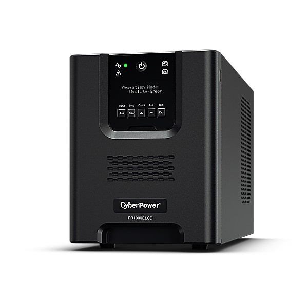 CYBERPOWER CyberPower PR1000ELCD gruppo di continuità (UPS) 1 kVA 900 W 8 presa(e) AC - BATTERIE E ALIMENTATORI | TecnoCARE.net Sabaudia, Latina, Terracina, San Felice Circeo e Pontinia