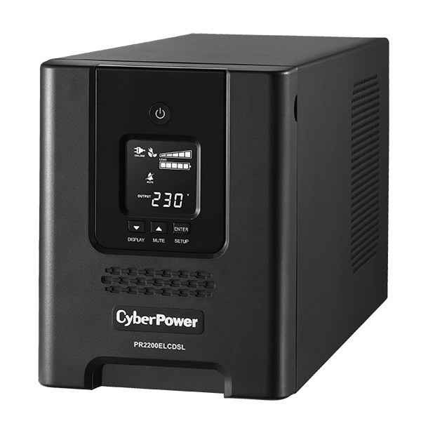 CYBERPOWER CyberPower PR2200ELCDSL gruppo di continuità (UPS) A linea interattiva 2,2 kVA 1980 W 9 presa(e) AC - BATTERIE E ALIMENTATORI | TecnoCARE.net Sabaudia, Latina, Terracina, San Felice Circeo e Pontinia