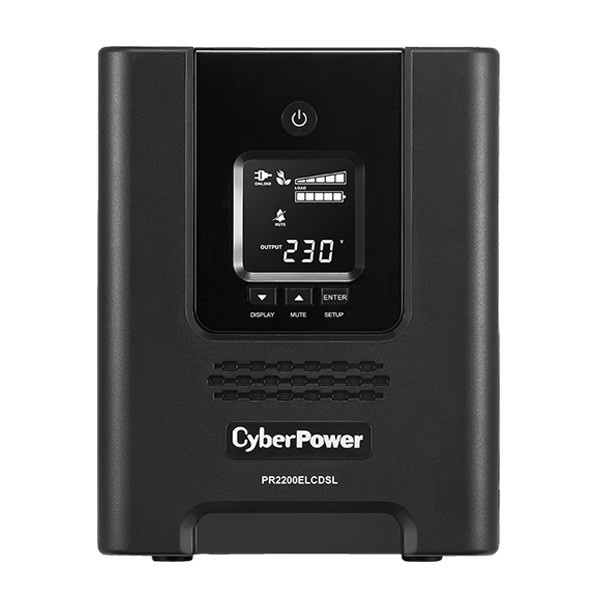 CYBERPOWER CyberPower PR2200ELCDSL gruppo di continuità (UPS) A linea interattiva 2,2 kVA 1980 W 9 presa(e) AC - BATTERIE E ALIMENTATORI | TecnoCARE.net Sabaudia, Latina, Terracina, San Felice Circeo e Pontinia