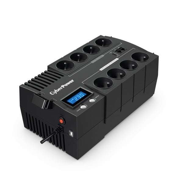 CYBERPOWER CyberPower BR1200ELCD-FR gruppo di continuità (UPS) A linea interattiva 1,2 kVA 720 W 8 presa(e) AC - BATTERIE E ALIMENTATORI | TecnoCARE.net Sabaudia, Latina, Terracina, San Felice Circeo e Pontinia