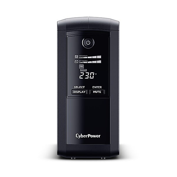 CYBERPOWER CyberPower VP1000ELCD gruppo di continuità (UPS) A linea interattiva 1 kVA 550 W 3 presa(e) AC - BATTERIE E ALIMENTATORI | TecnoCARE.net Sabaudia, Latina, Terracina, San Felice Circeo e Pontinia