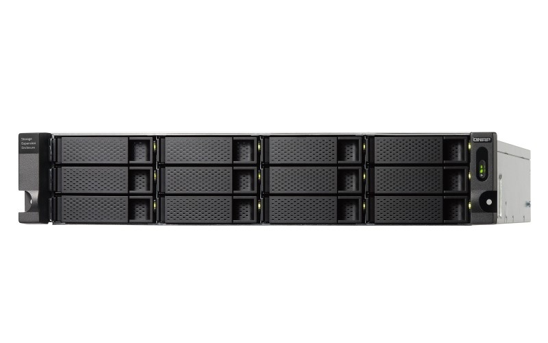 QNAP QNAP TL-R1200C-RP contenitore di unità di archiviazione Box esterno HDD/SSD Nero, Grigio 2.5/3.5" - SUPPORTI PER LA MEMORIZZAZIONE | TecnoCARE.net Sabaudia, Latina, Terracina, San Felice Circeo e Pontinia