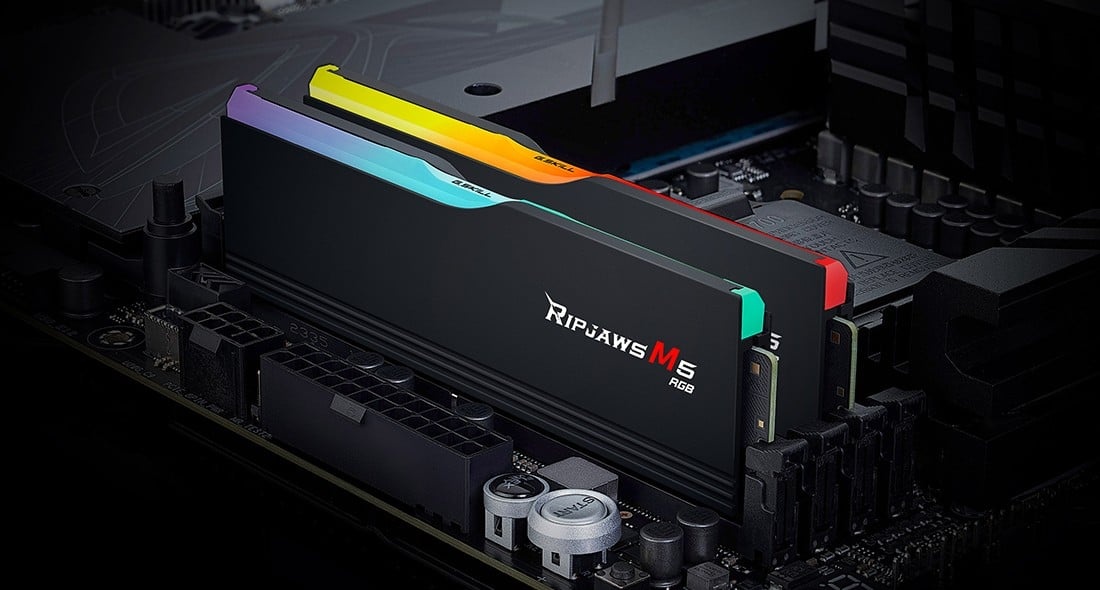G.SKILL G.Skill Ripjaws M5 RGB F5-6000J3040G32GX2-RM5RK modulo di memoria 64 GB 2 x 32 GB DDR5 - COMPONENTI | TecnoCARE.net Sabaudia, Latina, Terracina, San Felice Circeo e Pontinia