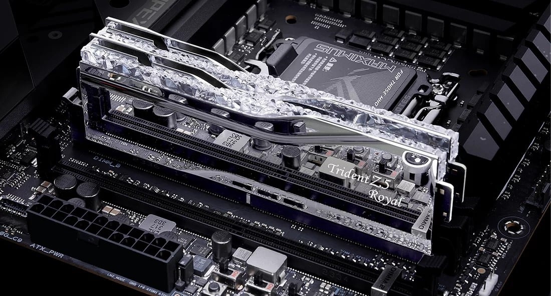 G.SKILL G.Skill Trident Z5 Royal F5-7600J3646G16GX2-TR5S modulo di memoria 32 GB 2 x 16 GB DDR5 - COMPONENTI | TecnoCARE.net Sabaudia, Latina, Terracina, San Felice Circeo e Pontinia