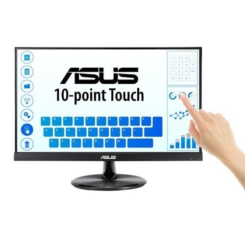 ASUS ASUS VT229H Monitor PC 54,6 cm (21.5") 1920 x 1080 Pixel Full HD LED Touch screen Nero - MONITOR E ACCESSORI | TecnoCARE.net Sabaudia, Latina, Terracina, San Felice Circeo e Pontinia