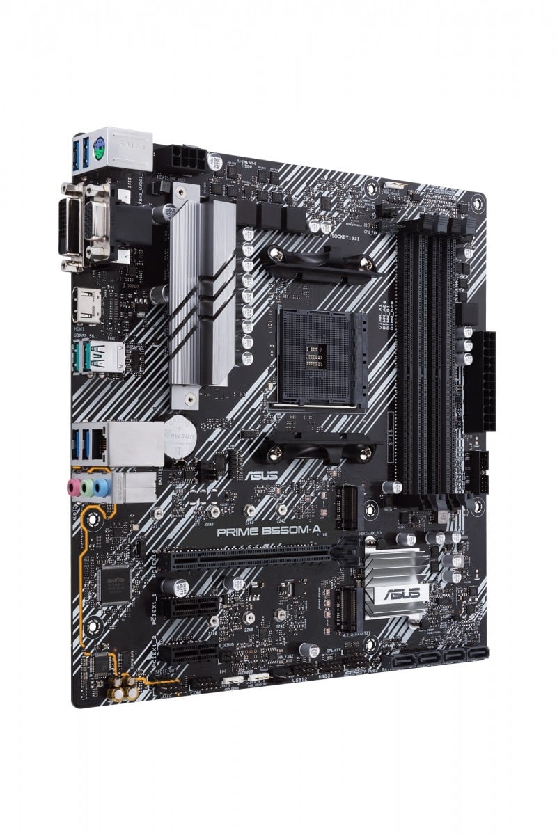 ASUS ASUS Prime B550M-A/CSM - AMD - Presa AM4 - 3rd Generation AMD Ryzen™ 3 - 3rd Generation AMD Ryzen 5 - DDR4-SDRAM - 128 GB - DIMM - COMPONENTI | TecnoCARE.net Sabaudia, Latina, Terracina, San Felice Circeo e Pontinia