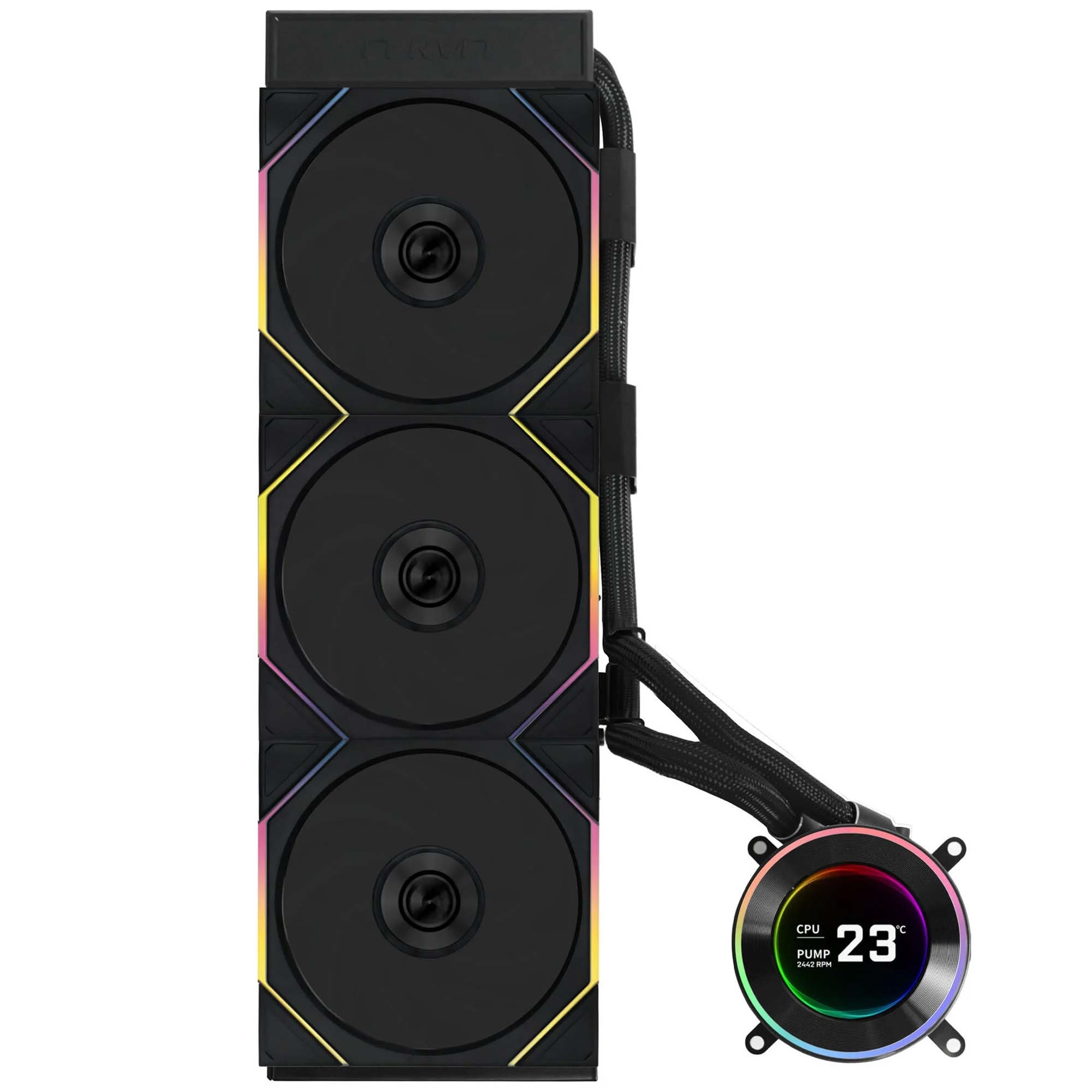 LIAN LI Lian Li HydroShift II LCD-C 360TL AIO Water Cooler, ARGB - Nero - CPU DISSIPATORI | TecnoCARE.net Sabaudia, Latina, Terracina, San Felice Circeo e Pontinia