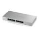 ZYXEL ZYXEL SWITCH UNMANAGED PLUS 8 PORTE GIGABIT (4 PoE), EASY MANAGEMENT PER VLAN, QoS, DESIGN SENZA VENTOLE, DESKTOP - SWITCH E HUB | TecnoCARE.net Sabaudia, Latina, Terracina, San Felice Circeo e Pontinia