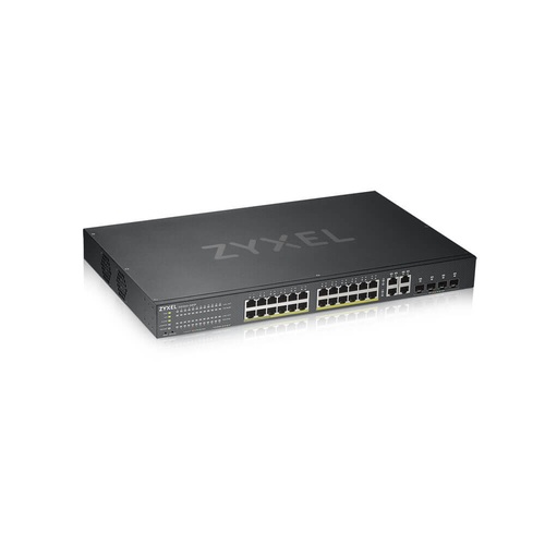 ZYXEL ZYXEL SWITCH MANAGED 24 PORTE GIGABIT POE + 4 UPLINK - SWITCH E HUB | TecnoCARE.net Sabaudia, Latina, Terracina, San Felice Circeo e Pontinia