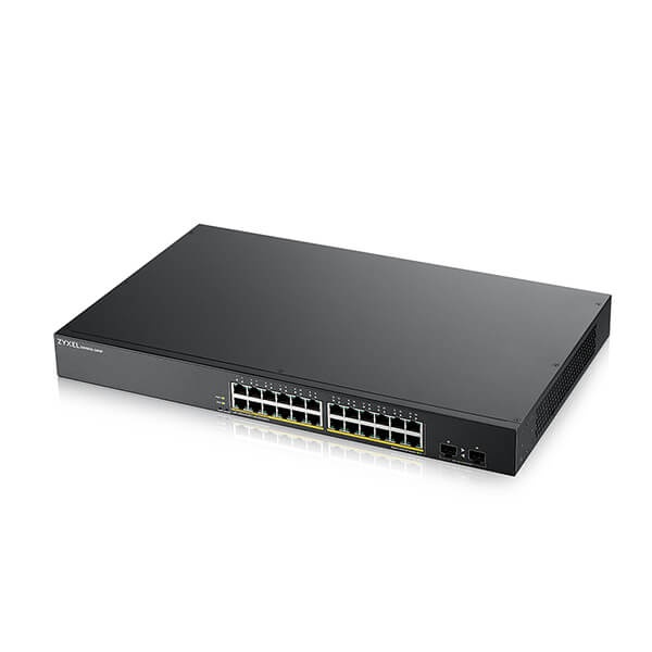 ZYXEL Zyxel GS1900-24HP Gestito Gigabit Ethernet (10/100/1000) 1U Nero - RETI | TecnoCARE.net Sabaudia, Latina, Terracina, San Felice Circeo e Pontinia