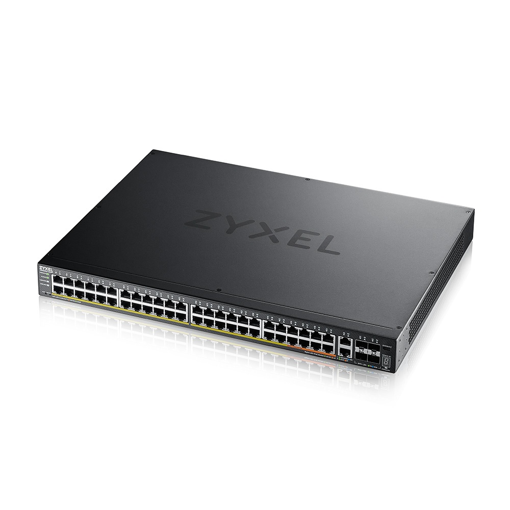 ZYXEL ZYXEL SWITCH MANAGED LAYER 3 LITE, 48X GBPOE , 2X 10GPOE 600W, 4 SFP+, RACK, NFLEX - SWITCH E HUB | TecnoCARE.net Sabaudia, Latina, Terracina, San Felice Circeo e Pontinia