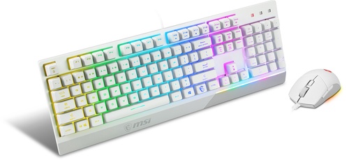 MSI MSI BUNDLE TASTIERA + MOUSE VIGOR GK30 COMBO WHITE LAYOUT ITA - TASTIERE | TecnoCARE.net Sabaudia, Latina, Terracina, San Felice Circeo e Pontinia