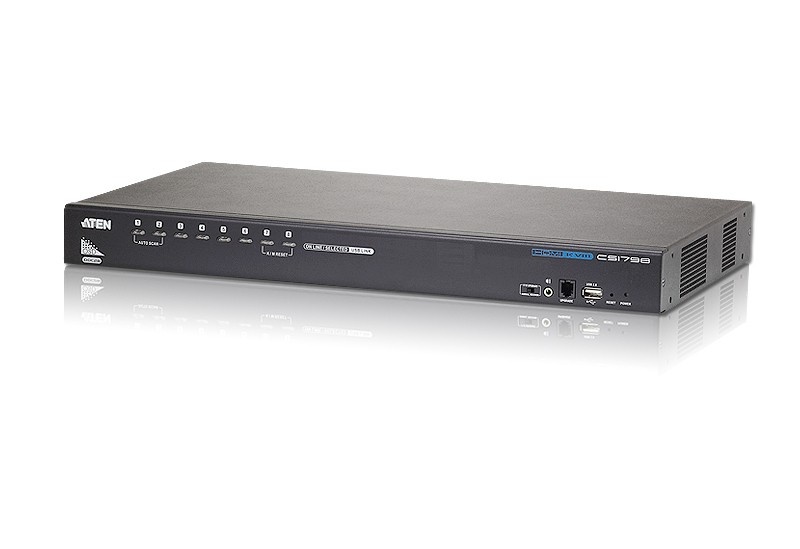 ATEN ATEN CS1798-AT-G switch per keyboard-video-mouse (kvm) Nero - TASTIERE E CONTROLLER | TecnoCARE.net Sabaudia, Latina, Terracina, San Felice Circeo e Pontinia