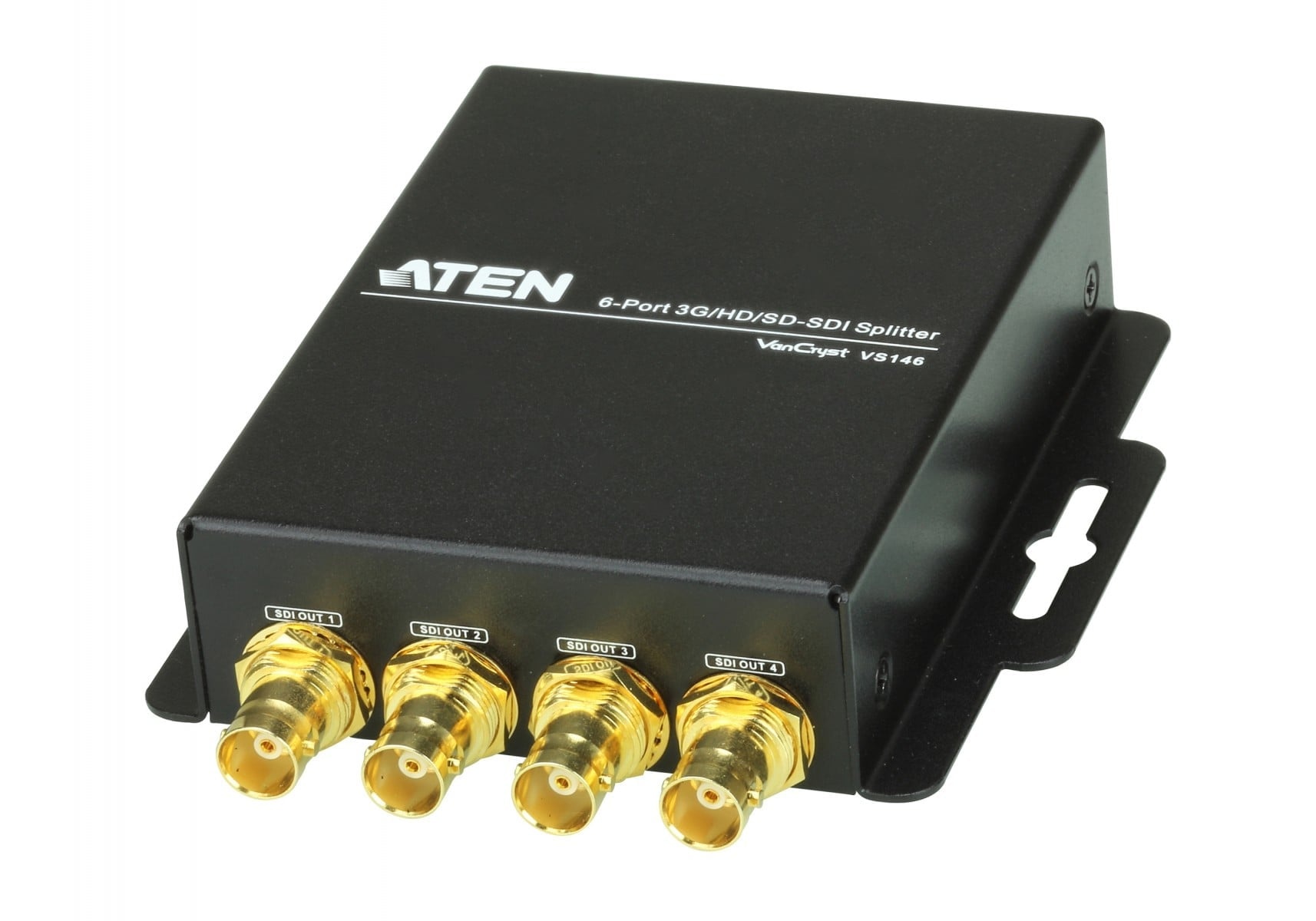 ATEN VS146 - BNC - 6x BNC - 1x BNC - Nero - Metallo - 300 m - ELABORAZIONI E DISTRIBUZIONI DEL SEGNALE | TecnoCARE.net Sabaudia, Latina, Terracina, San Felice Circeo e Pontinia