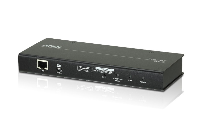 ATEN 1 accesso condivisione locale/remoto - Switch KVM over IP VGA a porta singola (1920 x 1200) - 1920 x 1200 Pixel - Collegamento ethernet LAN - Montaggio rack - 7 - TASTIERE E CONTROLLER | TecnoCARE.net Sabaudia, Latina, Terracina, San Felice Circeo e Pontinia