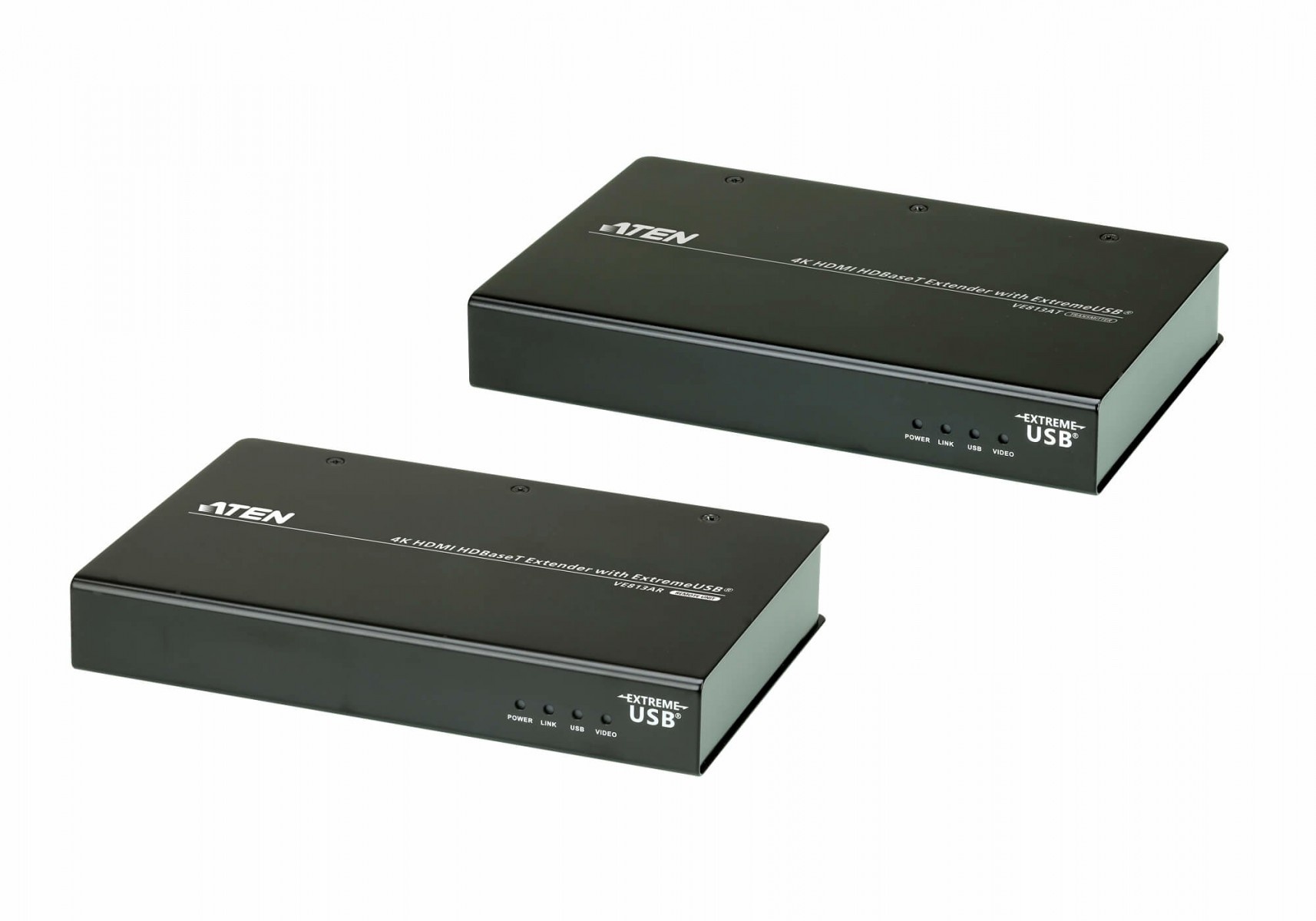 ATEN ATEN Extender HDBaseT 4K HDMI con ExtremeUSB® (4K a 100 m) (HDBaseT Classe A) - Trasmettitore e ricevitore AV - 100 m - Cablato - Compatibilità 3D - Nero - HDCP - ELABORAZIONI E DISTRIBUZIONI DEL SEGNALE | TecnoCARE.net Sabaudia, Latina, Terracina, San Felice Circeo e Pontinia