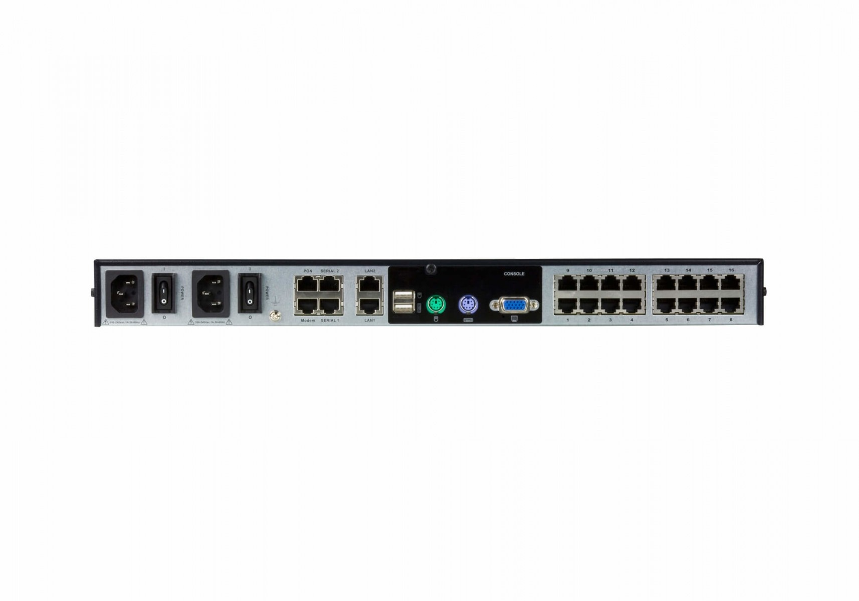 ATEN Switch KVM over IP Cat 5 a 16 porte con 1 accesso locale/1 remoti con Virtual Media (1920 x 1200) - 1920 x 1200 Pixel - Collegamento ethernet LAN - Montaggio ra - TASTIERE E CONTROLLER | TecnoCARE.net Sabaudia, Latina, Terracina, San Felice Circeo e Pontinia