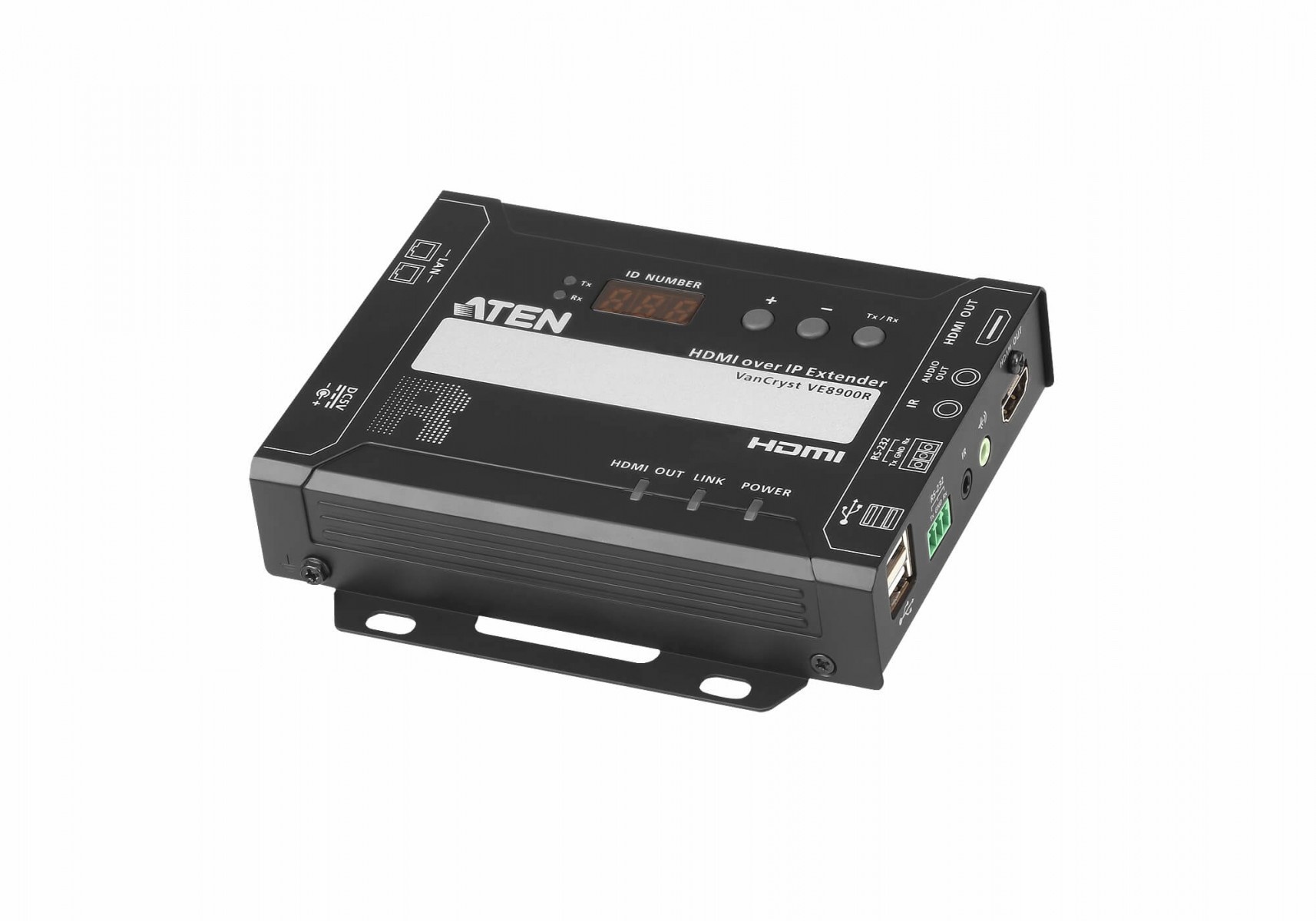 ATEN ATEN VE8900R - Ricevitore AV - 100 m - Cablato - Nero - HDCP - ELABORAZIONI E DISTRIBUZIONI DEL SEGNALE | TecnoCARE.net Sabaudia, Latina, Terracina, San Felice Circeo e Pontinia