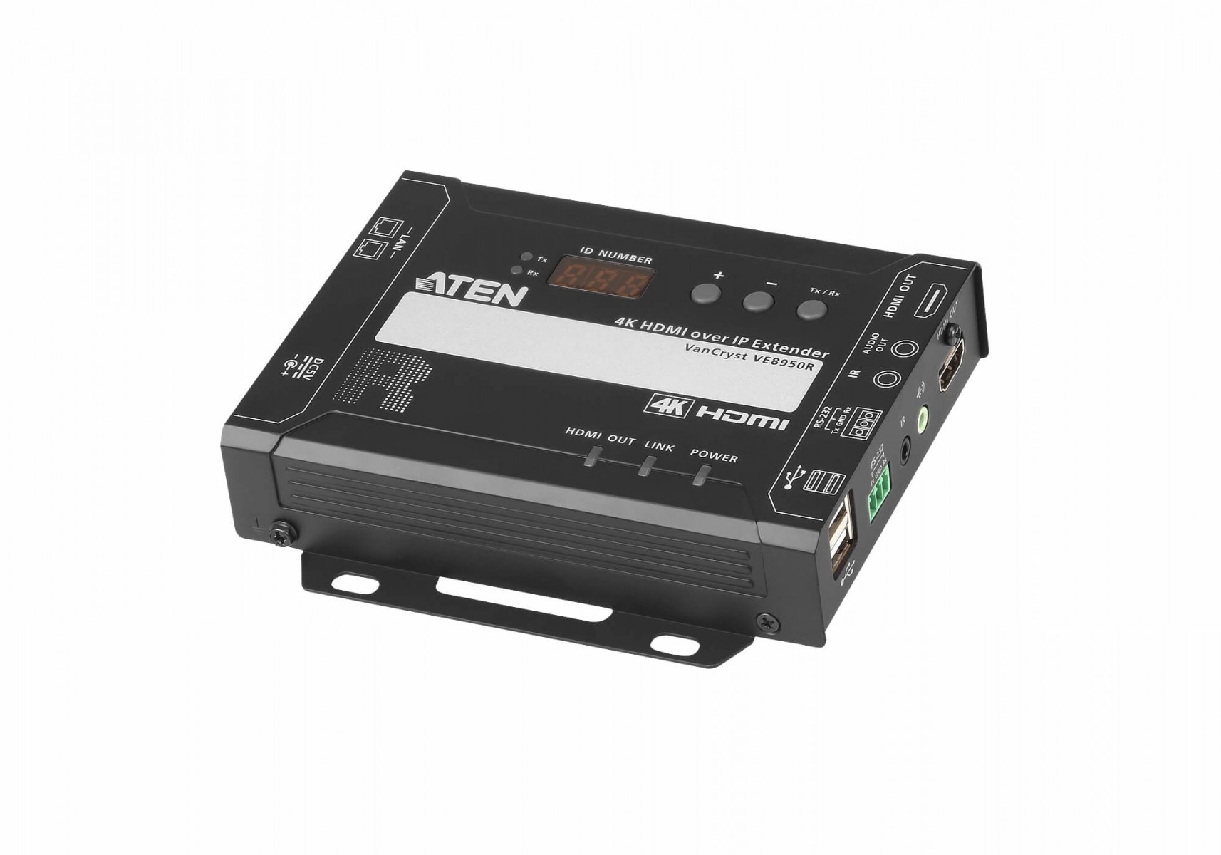 ATEN ATEN VE8950R - 4096 x 2160 Pixel - Ricevitore AV - 100 m - Cablato - Nero - HDCP - ELABORAZIONI E DISTRIBUZIONI DEL SEGNALE | TecnoCARE.net Sabaudia, Latina, Terracina, San Felice Circeo e Pontinia
