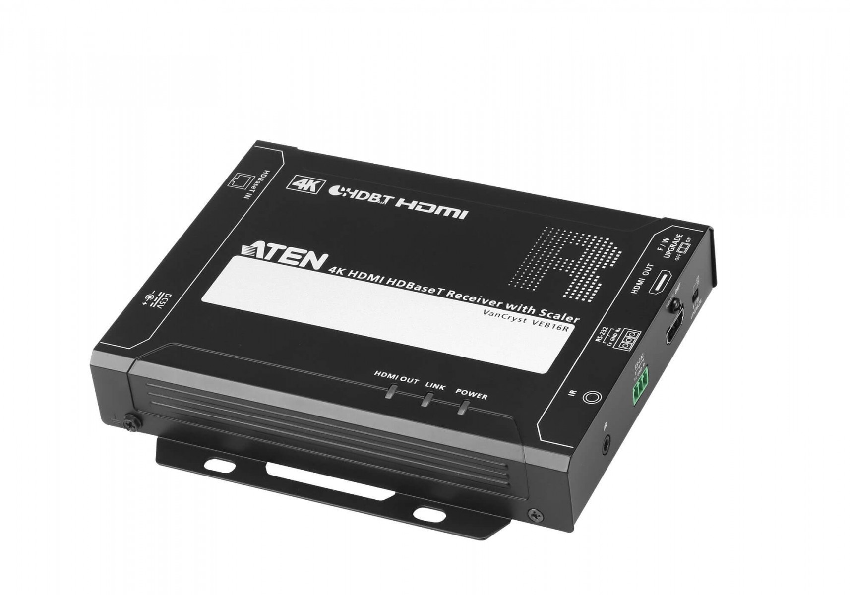 ATEN ATEN VE816R-AT-G moltiplicatore AV Ricevitore AV Nero - ELABORAZIONI E DISTRIBUZIONI DEL SEGNALE | TecnoCARE.net Sabaudia, Latina, Terracina, San Felice Circeo e Pontinia