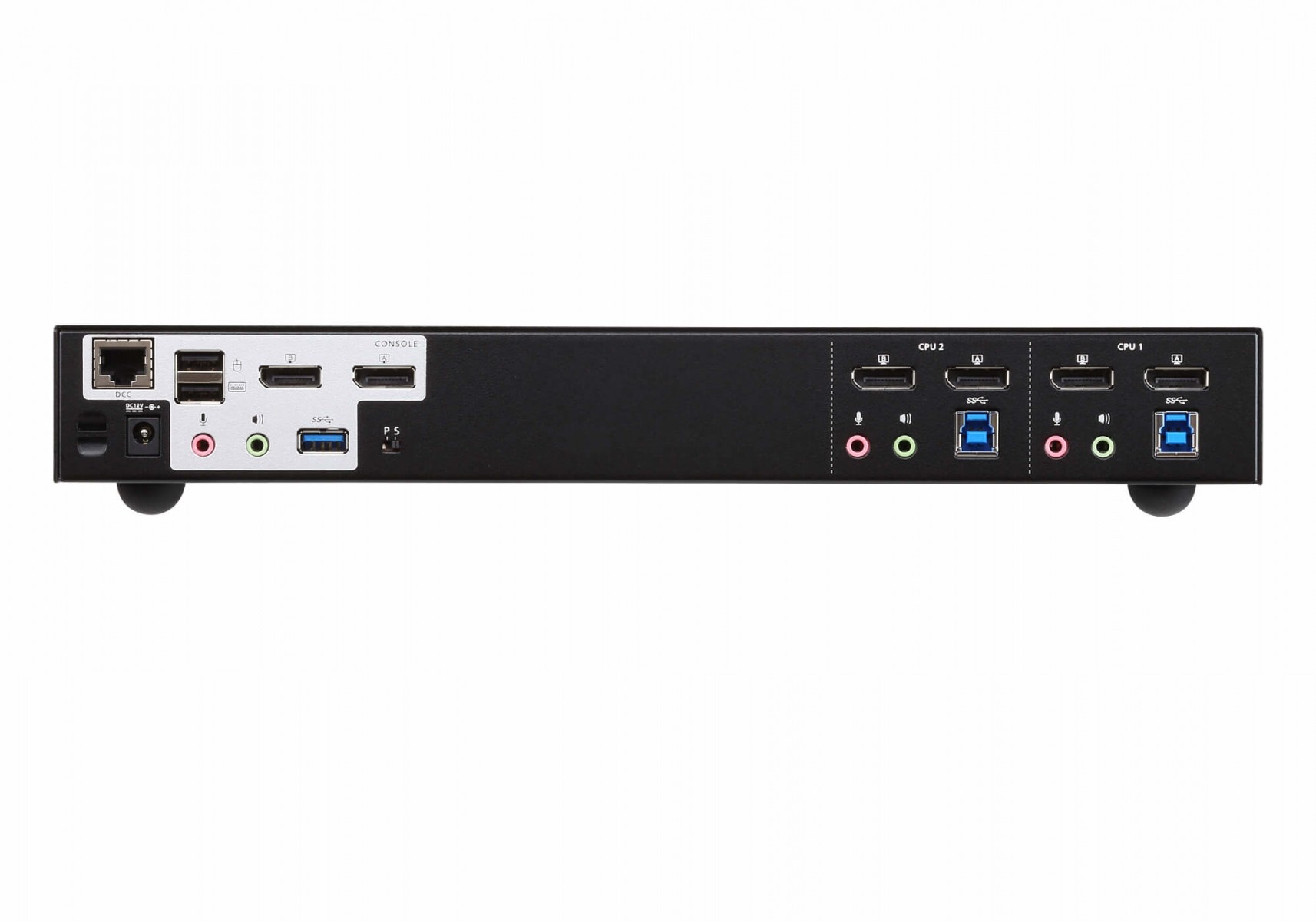 ATEN Switch KVMP™ schermo doppio USB 3.0 4K DisplayPort a 2 porte - 4096 x 2160 Pixel - Collegamento ethernet LAN - 4K Ultra HD - 3,48 W - Nero - TASTIERE E CONTROLLER | TecnoCARE.net Sabaudia, Latina, Terracina, San Felice Circeo e Pontinia