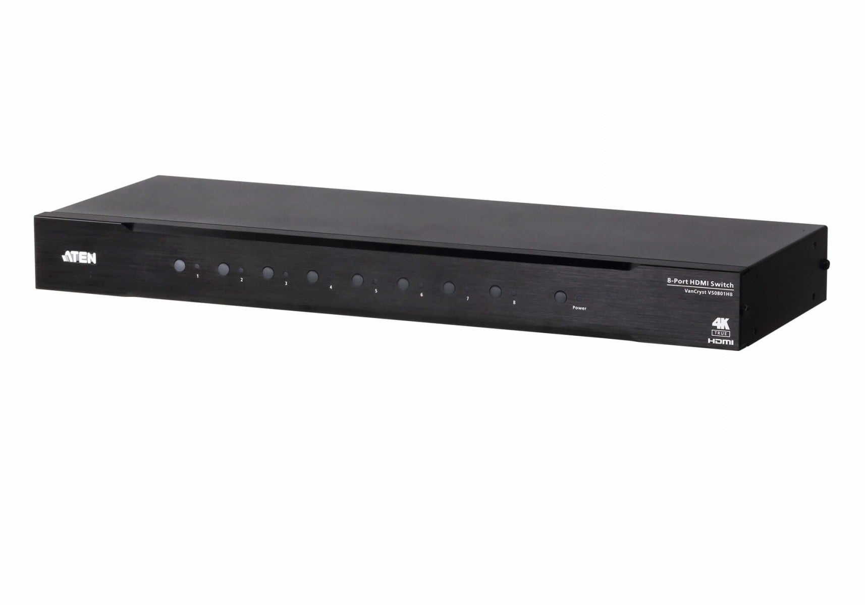ATEN Switch HDMI 4K reale a 8 porte - HDMI - Metallo - Nero - 60 Hz - 3 m - 1920 x 1080 (HD 1080) - 3840 x 2160 - 4096 x 2160 - ELABORAZIONI E DISTRIBUZIONI DEL SEGNALE | TecnoCARE.net Sabaudia, Latina, Terracina, San Felice Circeo e Pontinia
