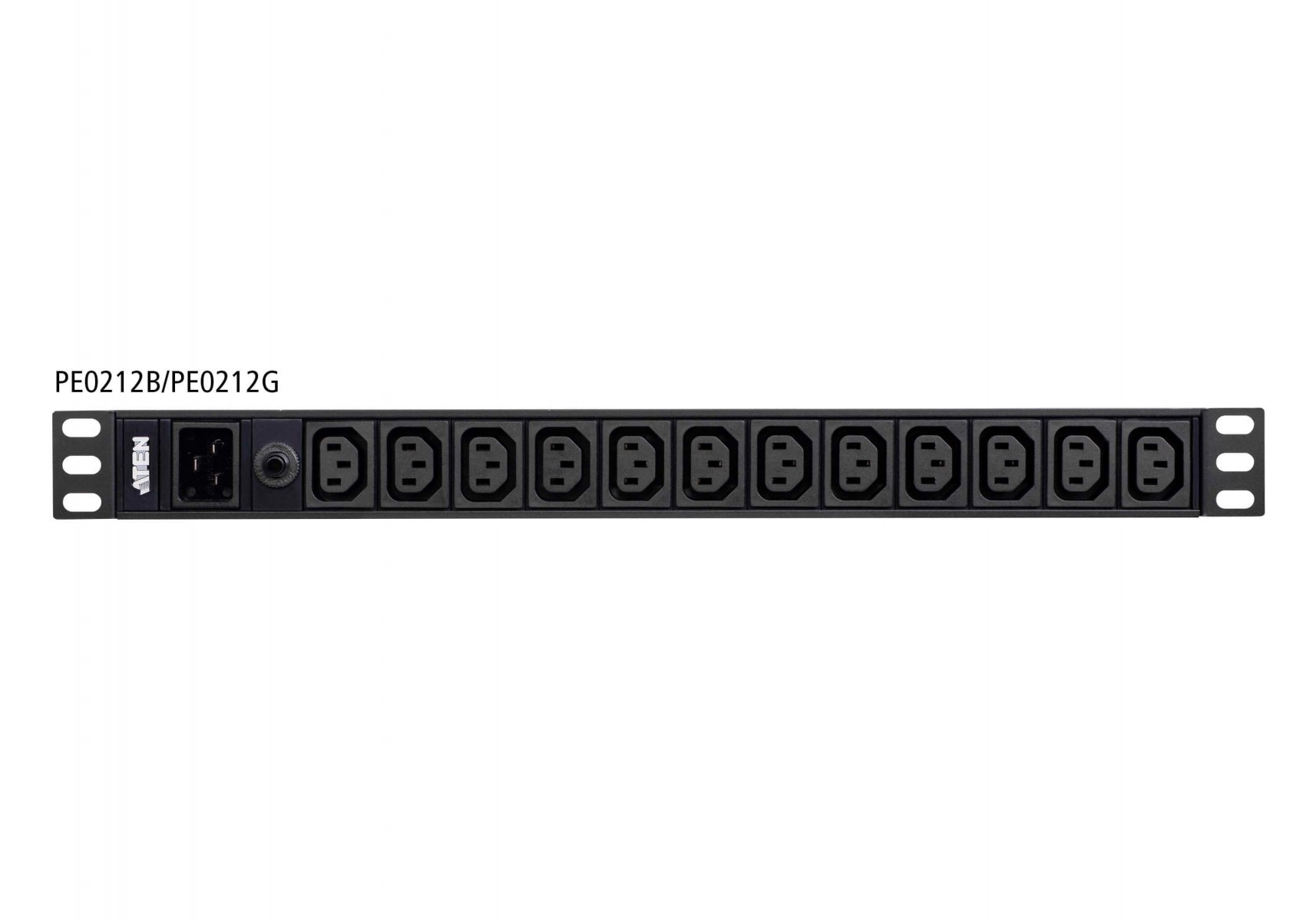ATEN ATEN PE0212G unità di distribuzione dell'energia (PDU) 12 presa(e) AC 1U Nero - BATTERIE E ALIMENTATORI | TecnoCARE.net Sabaudia, Latina, Terracina, San Felice Circeo e Pontinia