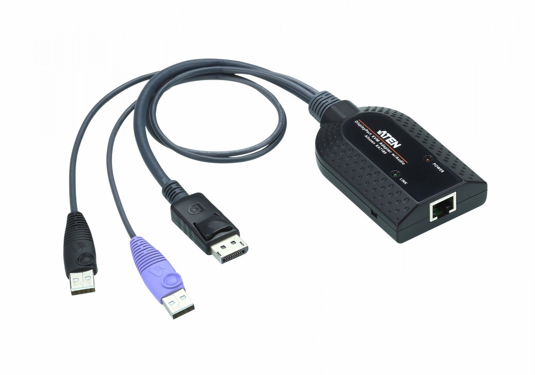 ATEN ATEN KA7189 cavo per tastiera, video e mouse Nero, Viola - CAVI PER COMPUTER E PERIFERICHE | TecnoCARE.net Sabaudia, Latina, Terracina, San Felice Circeo e Pontinia