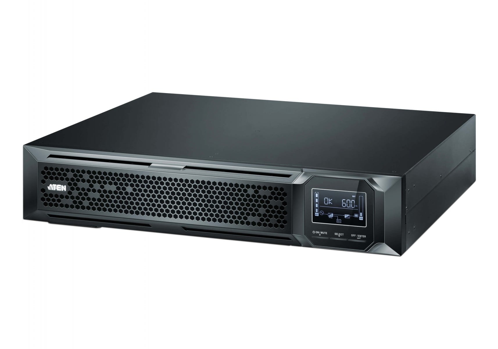 ATEN ATEN OL3000HV-AT-G gruppo di continuità (UPS) Doppia conversione (online) 3 kVA 3000 W 9 presa(e) AC - BATTERIE E ALIMENTATORI | TecnoCARE.net Sabaudia, Latina, Terracina, San Felice Circeo e Pontinia