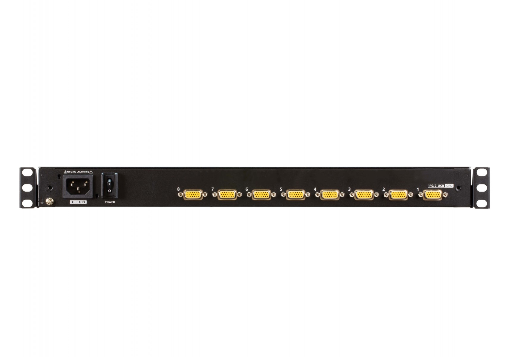 ATEN ATEN CL3108NX-ATA-AG console a rack 47 cm (18.5") Nero 1U - COMPONENTI | TecnoCARE.net Sabaudia, Latina, Terracina, San Felice Circeo e Pontinia