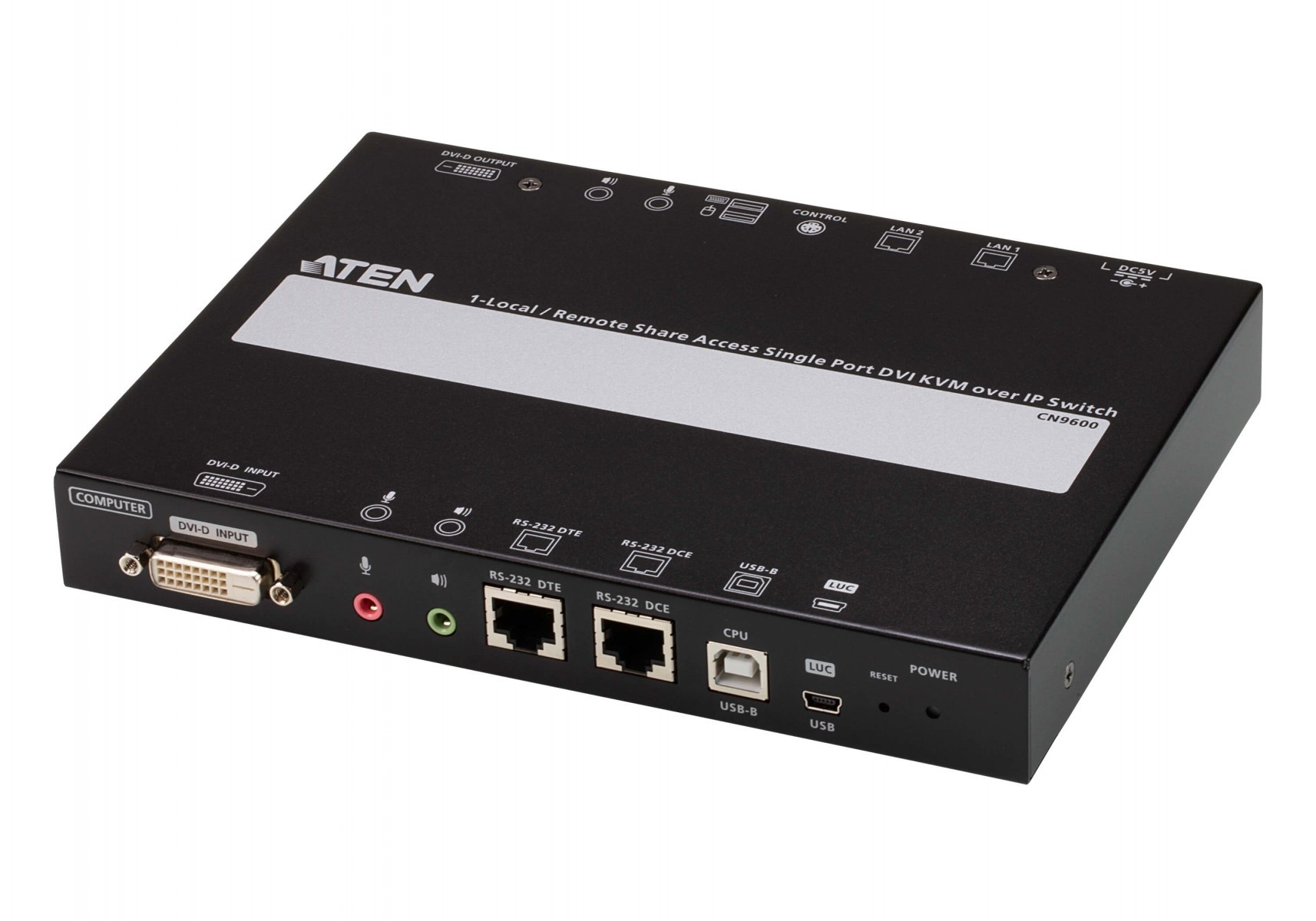 ATEN ATEN CN9600-AT-G switch per keyboard-video-mouse (kvm) Nero - TASTIERE E CONTROLLER | TecnoCARE.net Sabaudia, Latina, Terracina, San Felice Circeo e Pontinia