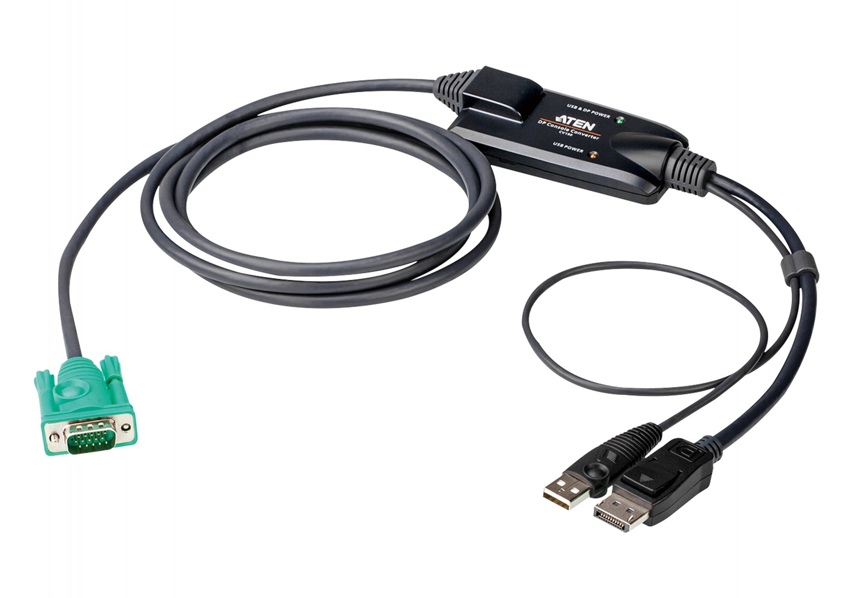 ATEN ATEN CV190-AT cavo per tastiera, video e mouse Nero 1,8 m - CAVI PER COMPUTER E PERIFERICHE | TecnoCARE.net Sabaudia, Latina, Terracina, San Felice Circeo e Pontinia