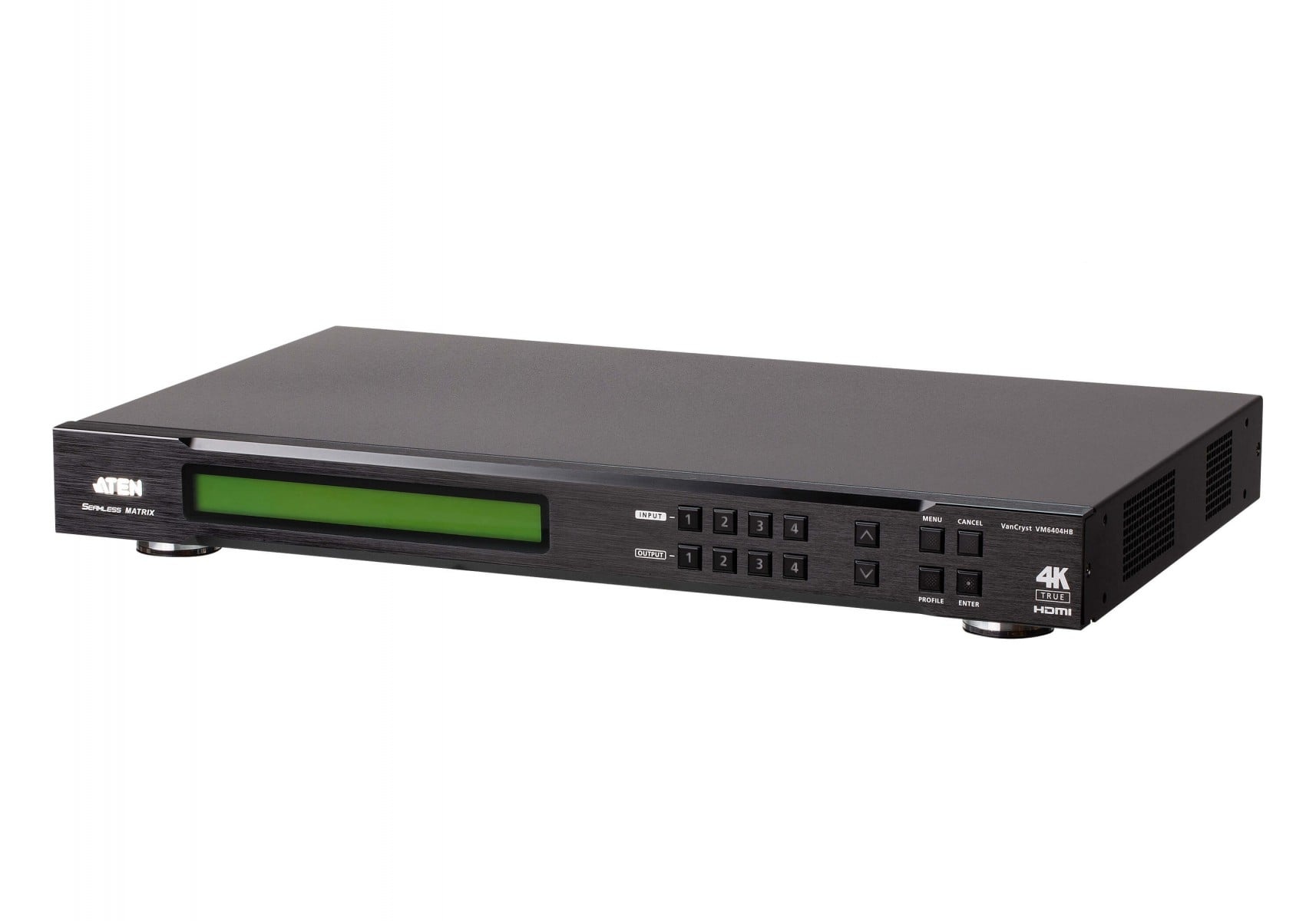 ATEN ATEN VM6404HB-AT-G interruttore a matrice Commutatore a matrice scalare Display incorporato - ELABORAZIONI E DISTRIBUZIONI DEL SEGNALE | TecnoCARE.net Sabaudia, Latina, Terracina, San Felice Circeo e Pontinia