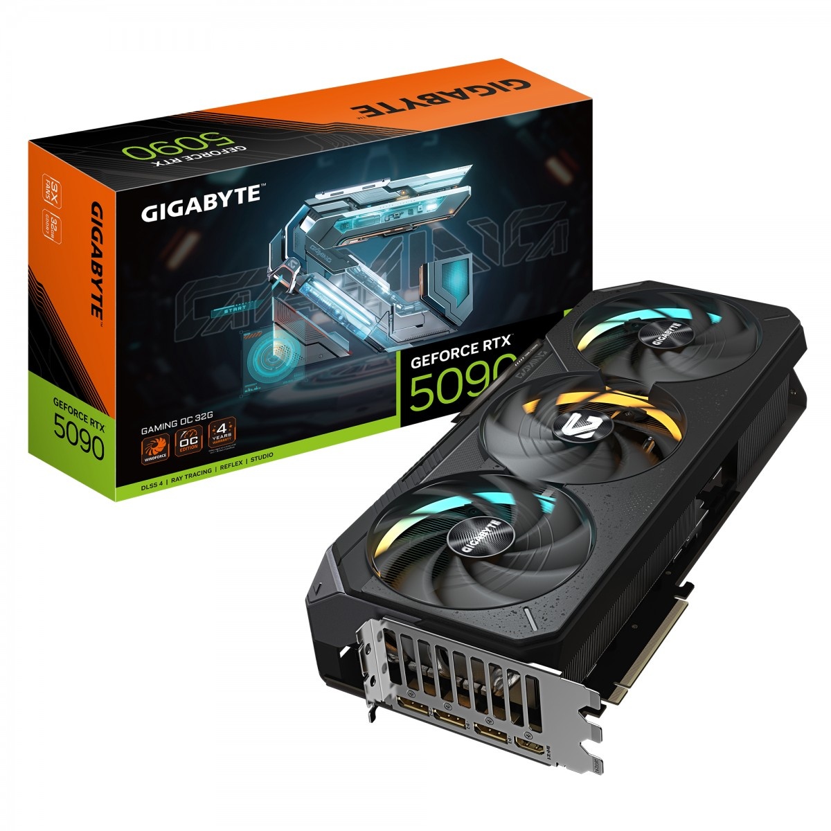 GIGABYTE GIGABYTE GeForce RTX 5090 GAMING OC 32G NVIDIA 32 GB GDDR7 - COMPONENTI | TecnoCARE.net Sabaudia, Latina, Terracina, San Felice Circeo e Pontinia