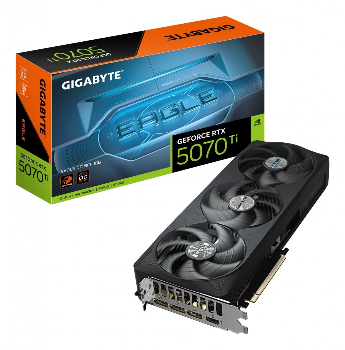 GIGABYTE GIGABYTE GeForce RTX 5070 Ti EAGLE OC SFF 16G - COMPONENTI | TecnoCARE.net Sabaudia, Latina, Terracina, San Felice Circeo e Pontinia