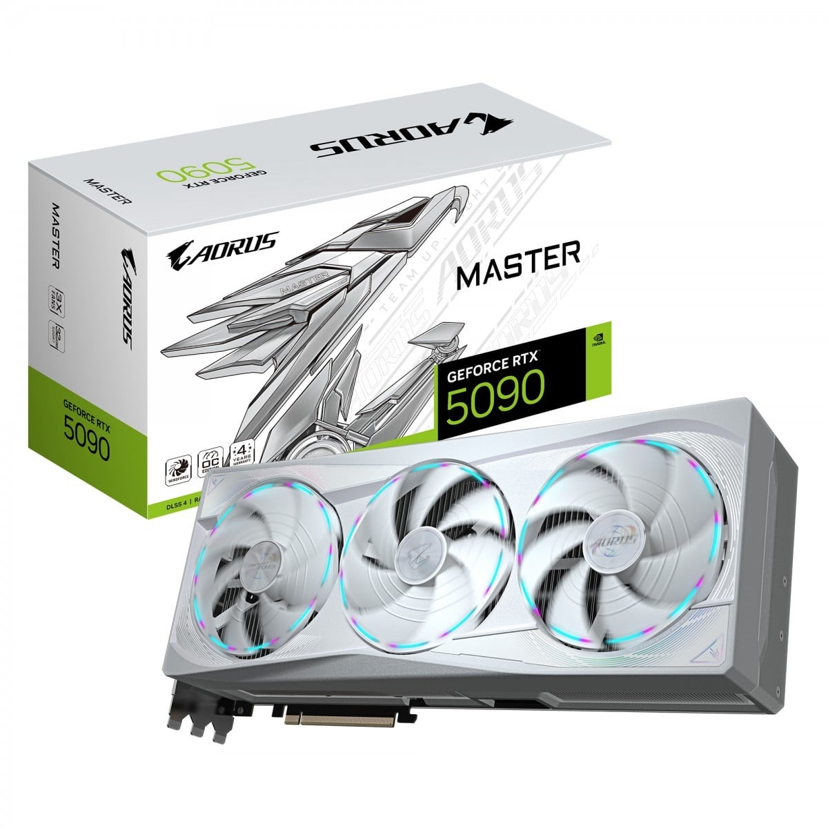GIGABYTE GIGABYTE AORUS GeForce RTX 5090 MASTER ICE 32G - COMPONENTI | TecnoCARE.net Sabaudia, Latina, Terracina, San Felice Circeo e Pontinia