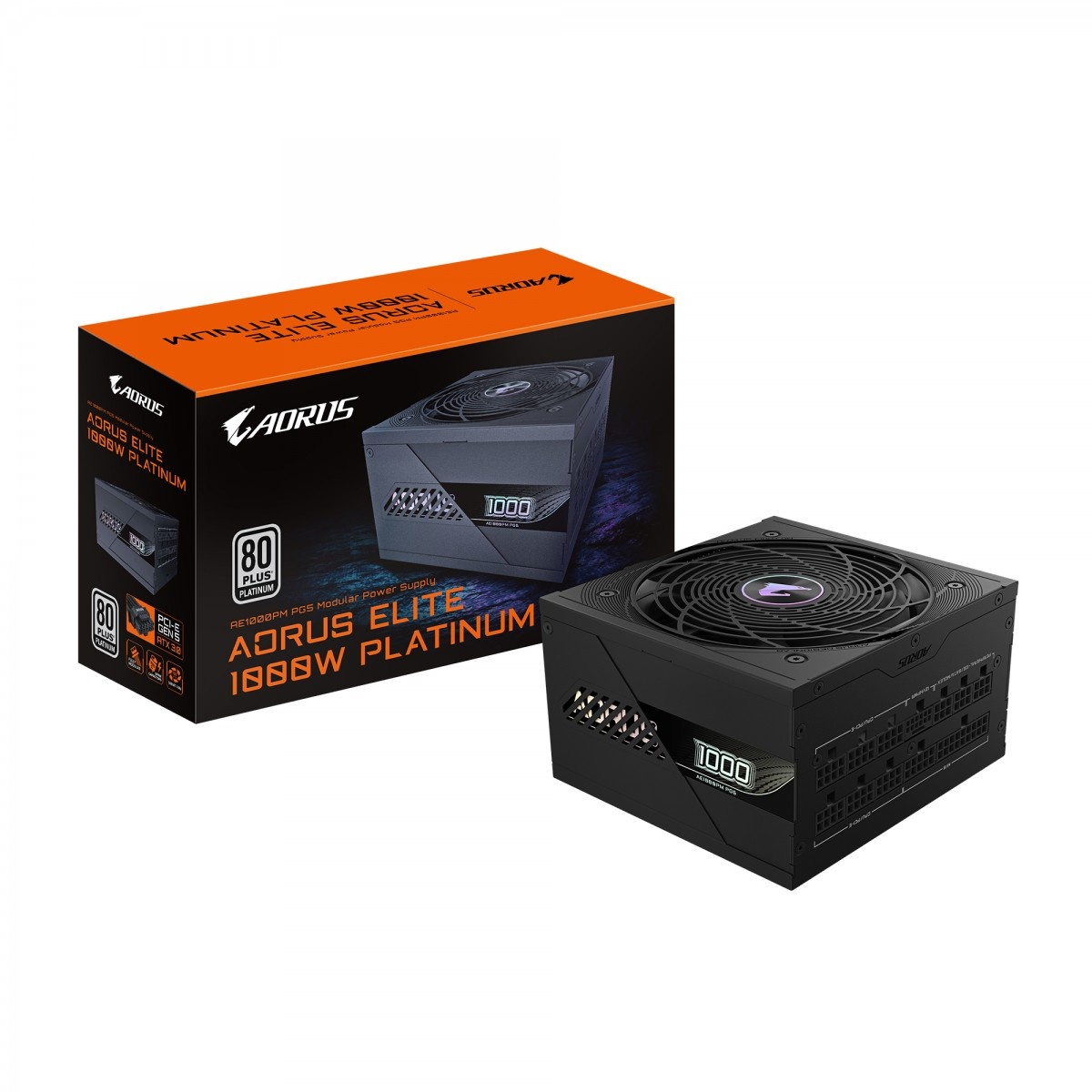 GIGABYTE GIGABYTE AORUS ELITE P1000W alimentatore per computer 1000 W 20+4 pin ATX Nero - BATTERIE E ALIMENTATORI | TecnoCARE.net Sabaudia, Latina, Terracina, San Felice Circeo e Pontinia