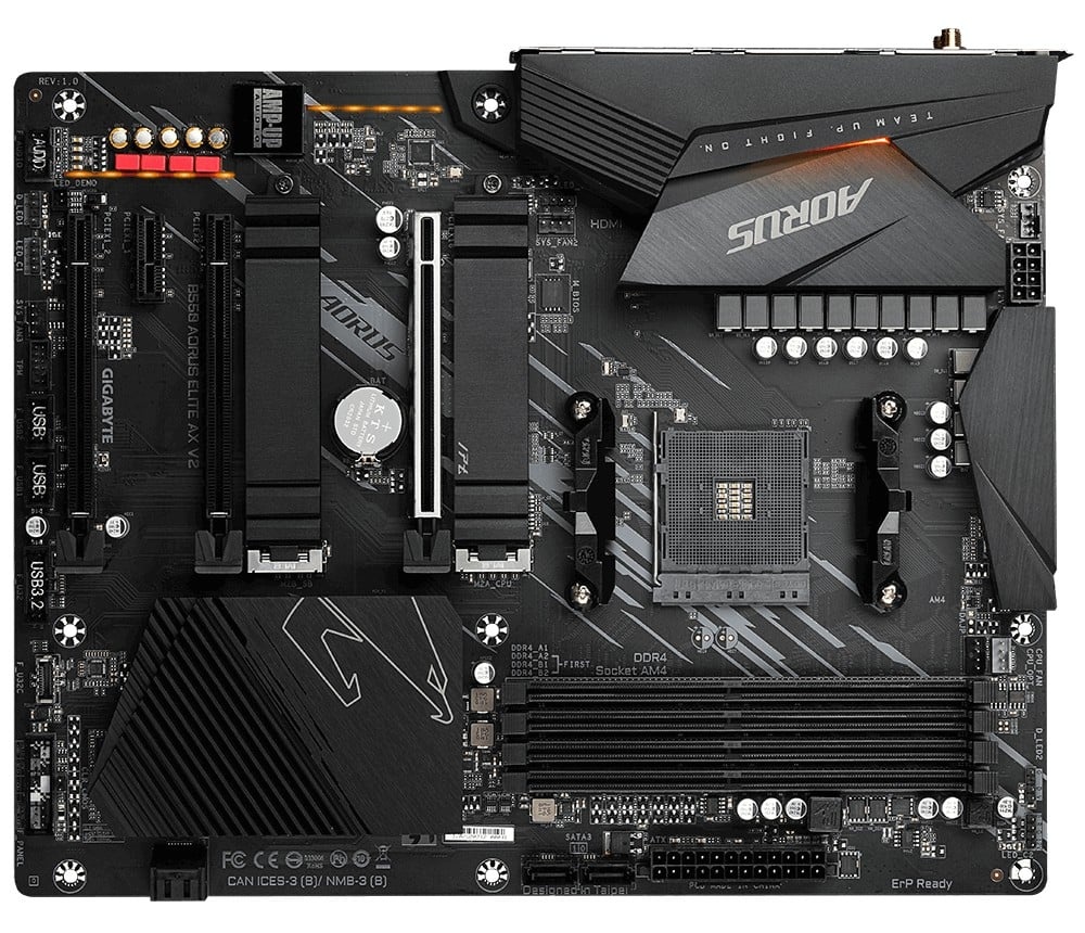 GIGABYTE Gigabyte B550 AORUS ELITE AX scheda madre AMD B550 Presa AM4 ATX - COMPONENTI | TecnoCARE.net Sabaudia, Latina, Terracina, San Felice Circeo e Pontinia