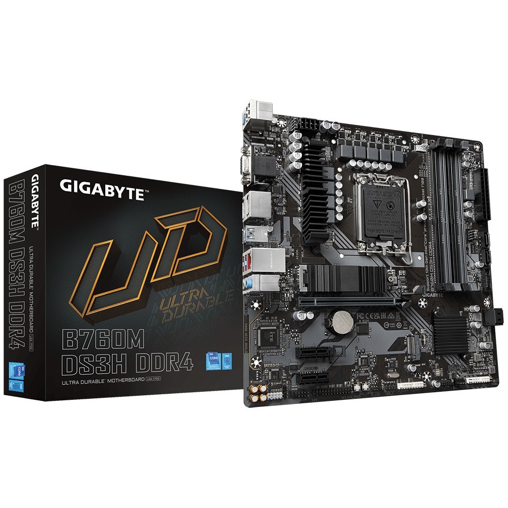 GIGABYTE GIGABYTE B760M DS3H DDR4 scheda madre Intel B760 Express LGA 1700 micro ATX - COMPONENTI | TecnoCARE.net Sabaudia, Latina, Terracina, San Felice Circeo e Pontinia