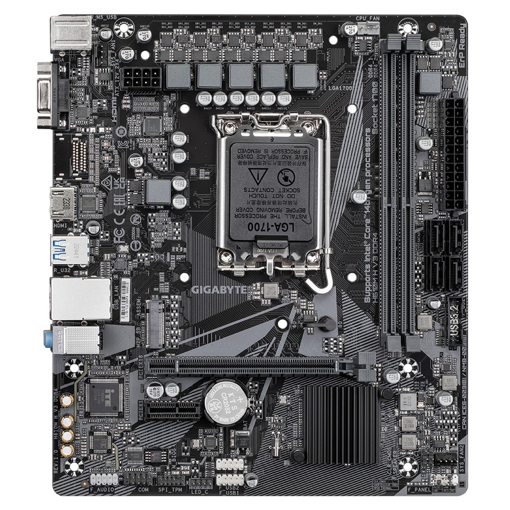 GIGABYTE GIGABYTE H610M H V3 DDR4 scheda madre Intel H610 Express LGA 1700 micro ATX - COMPONENTI | TecnoCARE.net Sabaudia, Latina, Terracina, San Felice Circeo e Pontinia