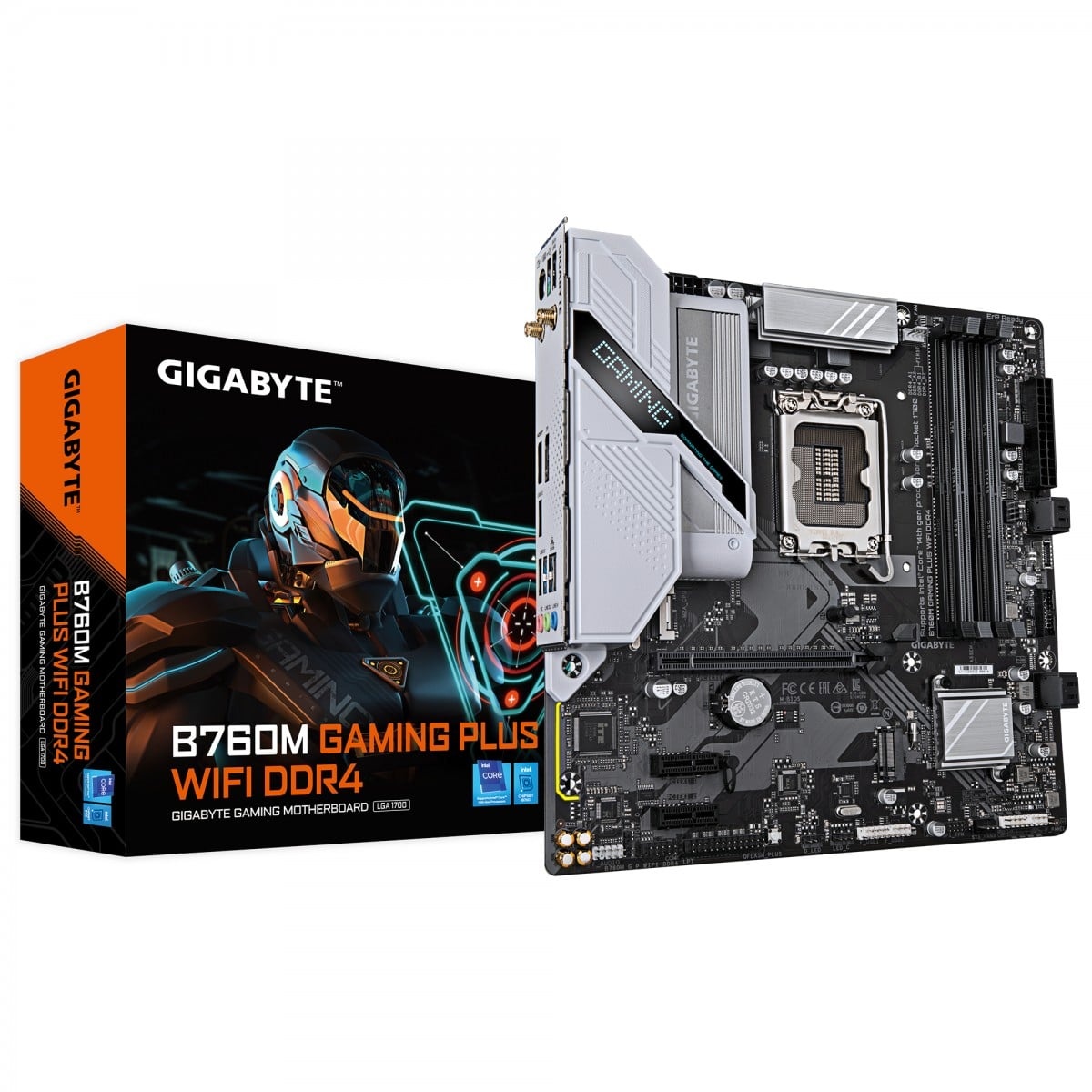 GIGABYTE GIGABYTE B760M GAMING PLUS WIFI DDR4 Intel B760 LGA 1700 micro ATX - COMPONENTI | TecnoCARE.net Sabaudia, Latina, Terracina, San Felice Circeo e Pontinia