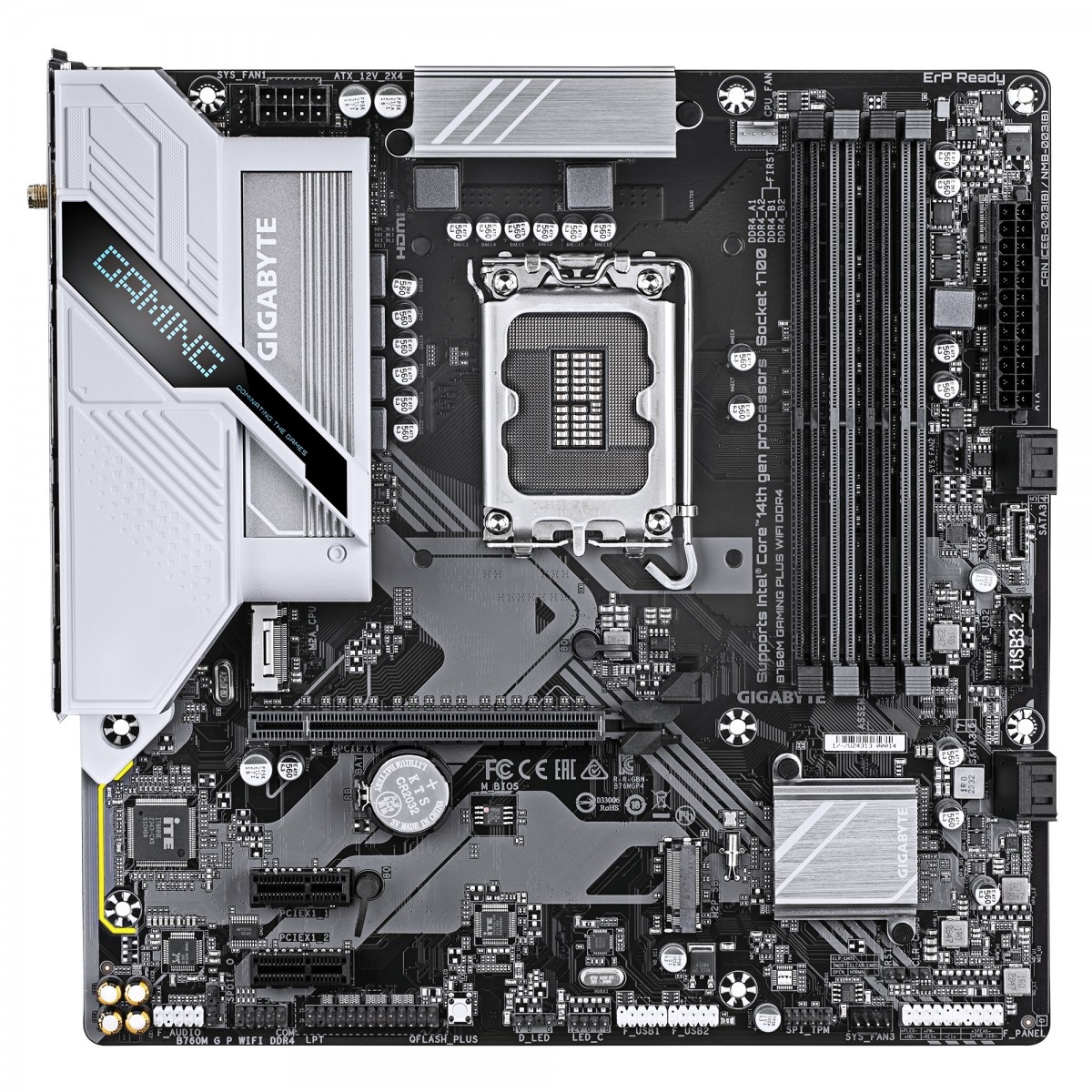 GIGABYTE GIGABYTE B760M GAMING PLUS WIFI DDR4 Intel B760 LGA 1700 micro ATX - COMPONENTI | TecnoCARE.net Sabaudia, Latina, Terracina, San Felice Circeo e Pontinia