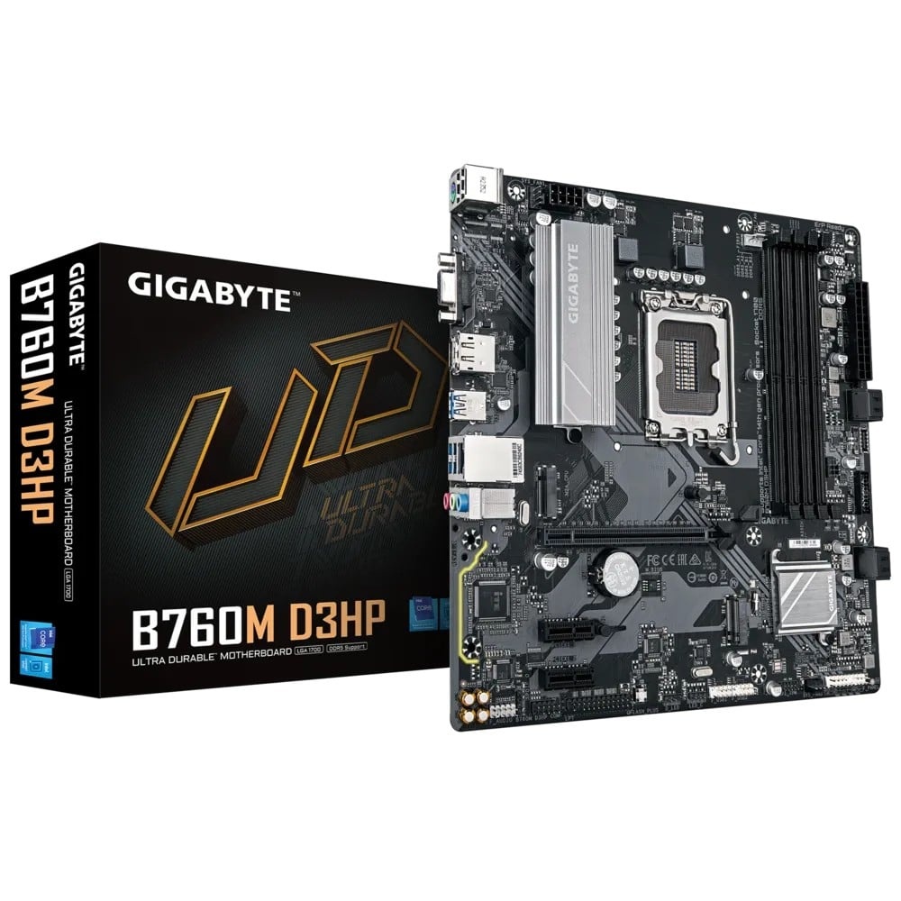 GIGABYTE GIGABYTE B760M D3HP scheda madre Intel B760 Express LGA 1700 micro ATX - COMPONENTI | TecnoCARE.net Sabaudia, Latina, Terracina, San Felice Circeo e Pontinia