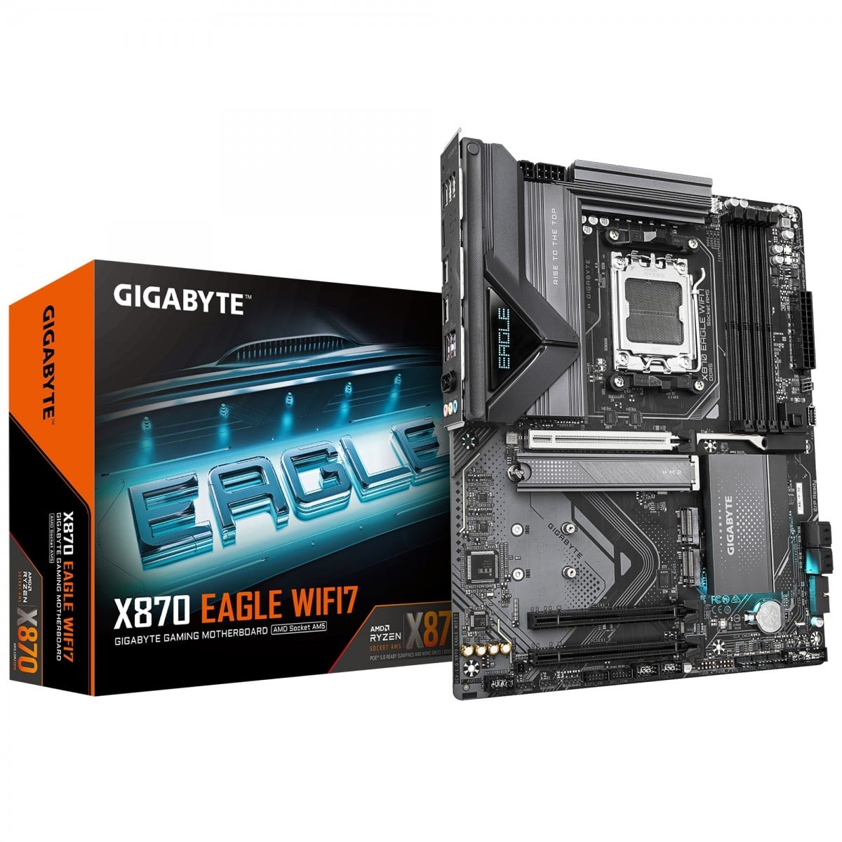GIGABYTE GIGABYTE X870 EAGLE WIFI7 scheda madre AMD X870 Socket AM5 ATX - COMPONENTI | TecnoCARE.net Sabaudia, Latina, Terracina, San Felice Circeo e Pontinia
