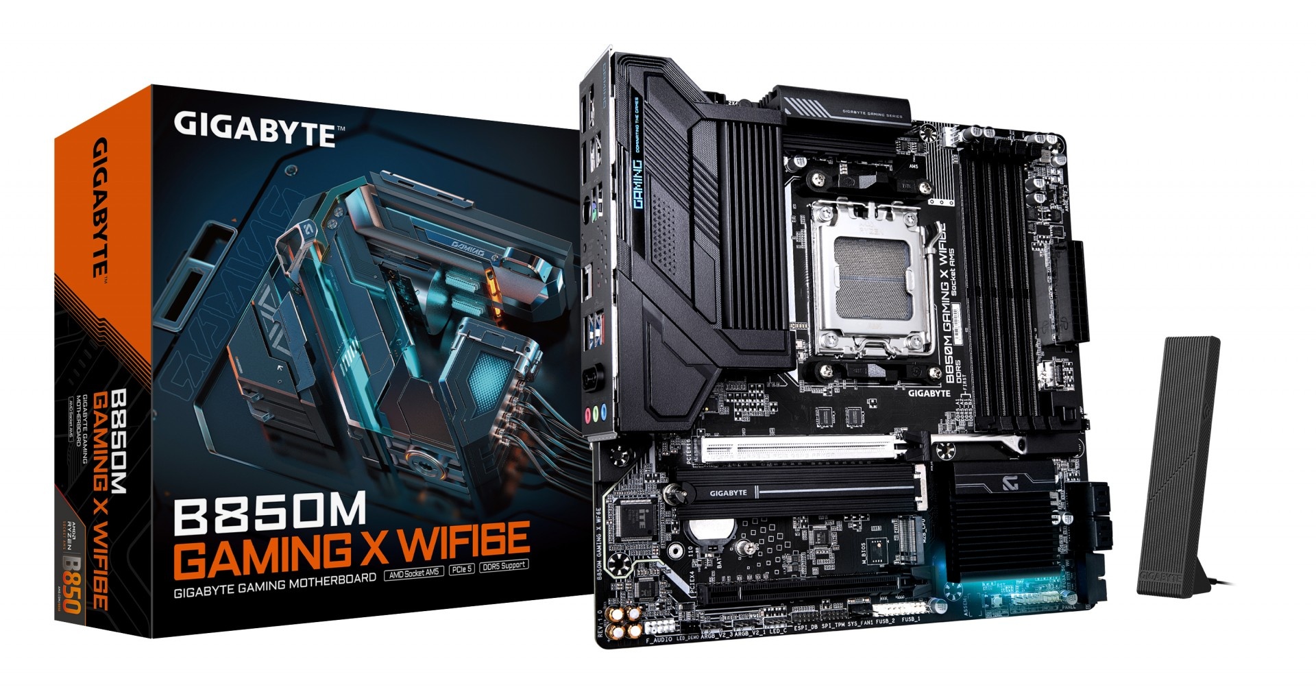 GIGABYTE GIGABYTE B850M GAMING X WIFI6E AMD B850 Socket AM5 micro ATX - COMPONENTI | TecnoCARE.net Sabaudia, Latina, Terracina, San Felice Circeo e Pontinia