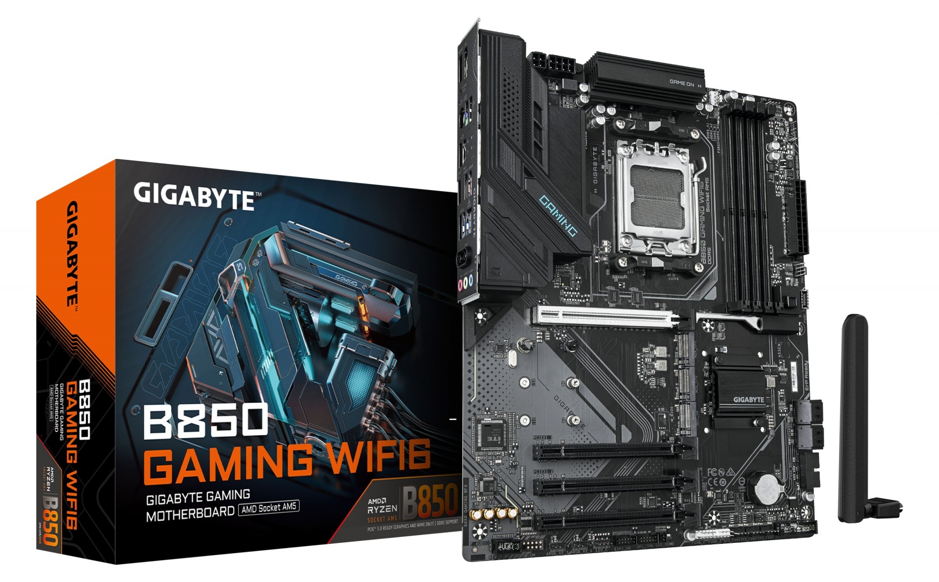 GIGABYTE GIGABYTE B850 GAMING WIFI6 AMD B850 Socket AM5 ATX - COMPONENTI | TecnoCARE.net Sabaudia, Latina, Terracina, San Felice Circeo e Pontinia