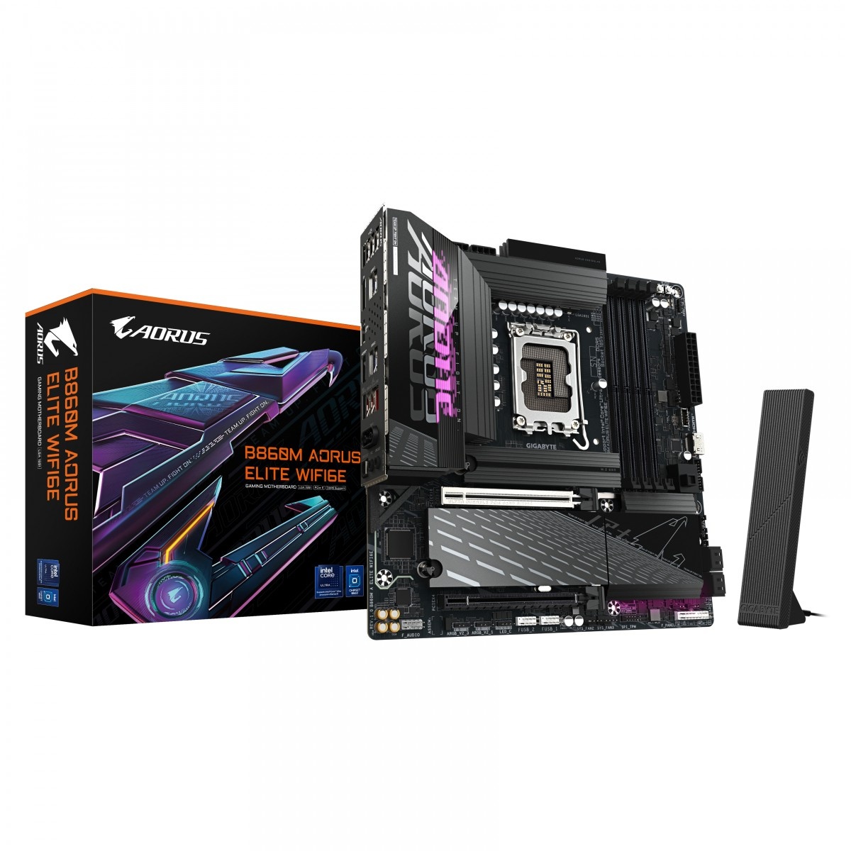 GIGABYTE GIGABYTE B860M AORUS ELITE WIFI6E Intel B860 LGA 1851 (Socket V1) micro ATX - COMPONENTI | TecnoCARE.net Sabaudia, Latina, Terracina, San Felice Circeo e Pontinia